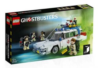 Lego 21108 Ideas Ghostbusters Ecto 1 Retired Rare 4 Minifigs