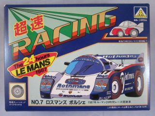 Aoshima Quick Racing Rothmans Porsche 962 The 24 Hours Lemans 1987