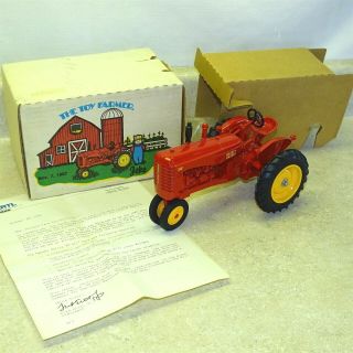 Vintage Ertl Toy Farmer Tractor,  Massey Harris 33,  1987