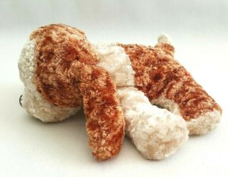 Brown Silky Hush Puppies Basset Hound Puppy Dog Soft Plush Stuffed Animal Toy