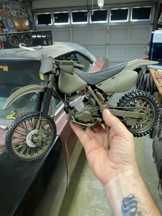 Honda Xr400 Dirt Bike Gi Joe Army Motorcycle 1/6 Scale Ultimate Soldier