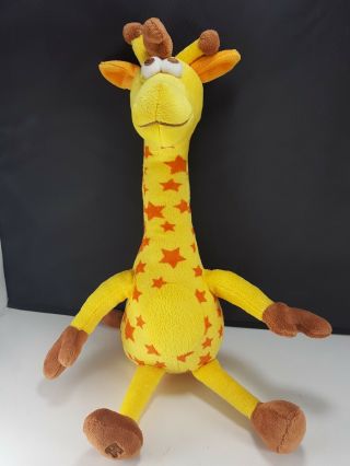 Toys R Us Exclusive Geoffrey Giraffe Stuffed Animal Plush 17 " Mascot Stars