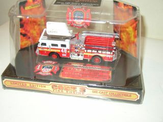 Code 3 City Of York Seagrave 48 Fire Truck Limited Edition 02453 Fdny 1/64