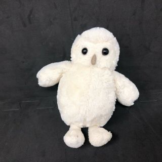 Jellycat White Owl Plush Woodland Babe Bird Stuffed Animal 7 " Lovey Toy