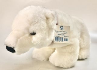 Princess Soft Toys Marshmallow White Polar Bear Plush Animal With Tag 2007 14 "