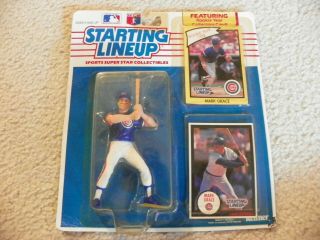 1990 Mark Grace - Starting Lineup - Sports Figure - Chicago Cubs