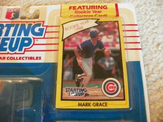 1990 MARK GRACE - Starting Lineup - Sports Figure - CHICAGO CUBS 2