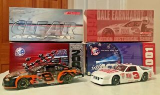 2001,  2003 Action Dale Earnhardt Jr 3 Prime Sirloin 8 D.  M.  P.  Clear Stock Cars