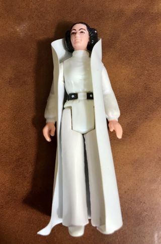 Vintage 1977 Kenner Star Wars Princess Leia Organa Near Complete With Cape