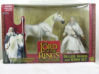 Lord Of The Rings Deluxe Horse And Rider Set Gandalf & Shadowfax