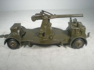 Dinky Toys Military Army Anti Aircraft Gun 161b U.  S.  Only Issue