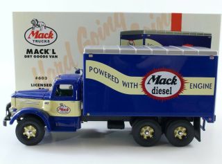Mack L Dry Goods Van Mack Diesel First Gear 1:34 Truck 19 - 3213