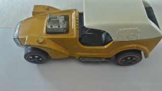 Hot Wheels Redlines Ice T Lemon Yellow White Cap 1973