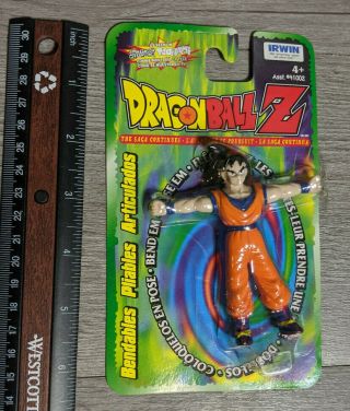 Irwin Dragonball Z Dbz Bendable Goku 2.  5 " Action Figure