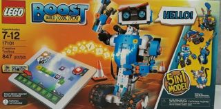 Lego Boost Creative Toolbox 17101 Fun Robot Building And Educational Set No Box
