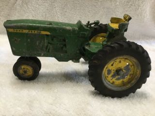 Vintage Ertl 1960’s John Deere 4020 4010 Toy Tractor Die Cast Rims & 3point 1:16