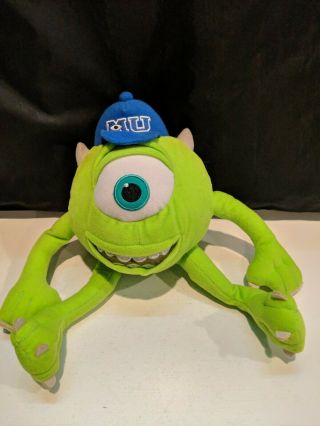 Walt Disney Pixar Just Play Monsters University Mike Wazowski Plush Stuffed Toy