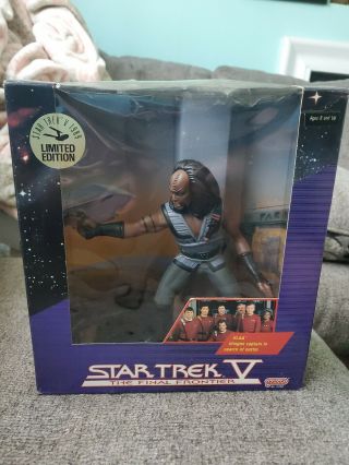 Vintage 1989 Galoob Star Trek V Final Frontier Limited Edition Klaa Figure Mib