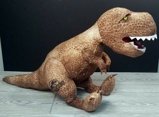 Large Jurassic World Park Dinosaur Plush T Rex Stuffed Animal Tyrannosaurus 28”