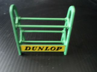 Vintage Dinky Model No.  786 Service Station " Dunlop " Tire Tyre Rack