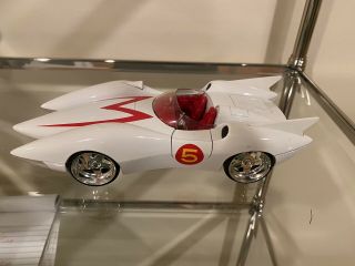 Jada Toys Speed Racer Mach 5 Diecast Metal Car Model Scale 1:24 2008