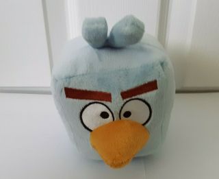 Commonwealth Angry Birds Space Ice Bomb Bird Plush Toy Sound Static