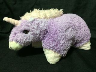Large 18 " Pillow Pet Purple Unicorn Plush Stuffed Animal