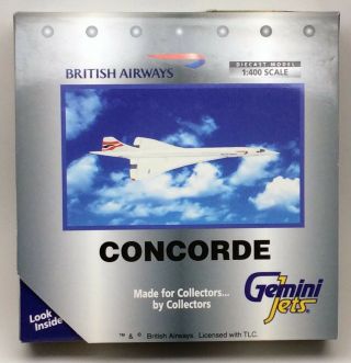 Geminijets Gjbaw025 British Airways Concorde 