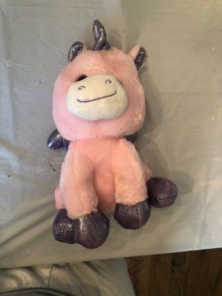 Kellytoy Pink & Purple Unicorn Stuffed Plush Animal Toys