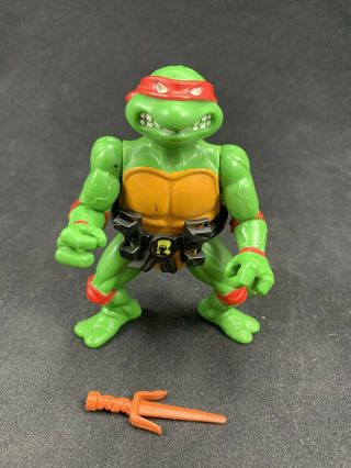 Vintage 1988 Raphael Hard Head Teenage Mutant Ninja Turtles Tmnt Action Figure