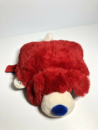 Pillow Pet Pee - Wees 2011 Limited Edition Usa Red White And Blue Puppy 12.  5”x11”