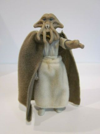 Vtg Kenner Star Wars 1983 Squid Head Figure Rotj W/ Cape & Skirt