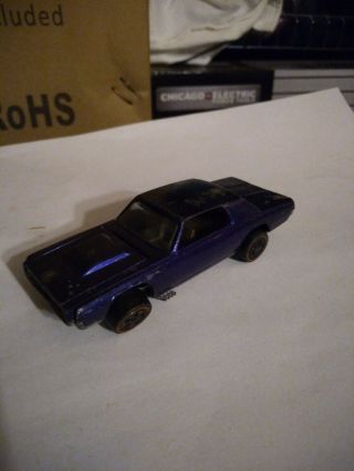 Hot Wheels Redline 1968 Custom T - Bird Purple Without Black Top