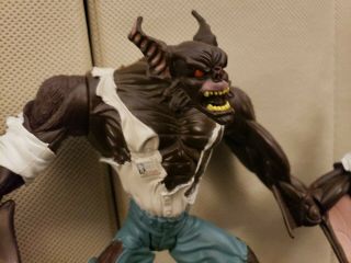 Man - Bat 1997 DC Comics Legends of The Dark Knight Kenner Manbat Premium Figure 3