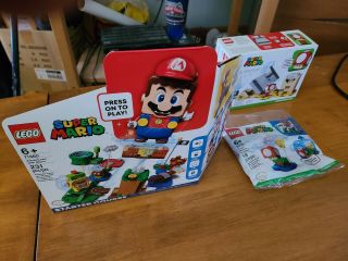 Lego Mario 71360,  Monty Mole 40414,  Mushroom Surprise 30385 Bundle