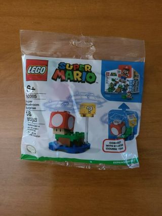 LEGO Mario 71360,  Monty Mole 40414,  Mushroom Surprise 30385 Bundle 3