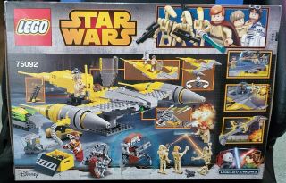Retired LEGO Star Wars Set 75092 Naboo Starfighter & Factory 2