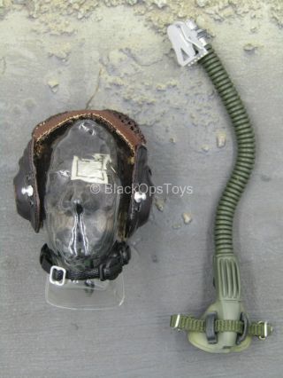1/6 Scale Toy Wwii - Luftwaffe North Africa - Headset W/oxygen Mask
