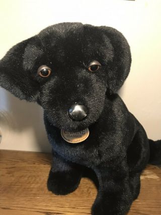 15” Black Labrador Retriever Lab Puppy Dog Plush Stuffed Canine Classics Pals