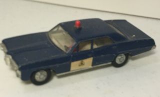 Vintage Dinky Toys Pontiac Parisienne Police Car England