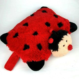 Pillow Pets Pee Wees Red Ladybug 11inch Plush Soft Stuffed Animal Lady Bug