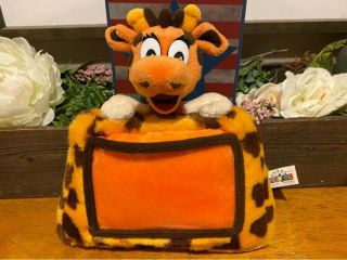Vintage Toys R Us Geoffrey The Giraffe Picture Frame Photo Keeper 2001