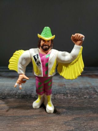 Macho Man Randy Savage Wwf Hasbro Figure Wwe Vintage