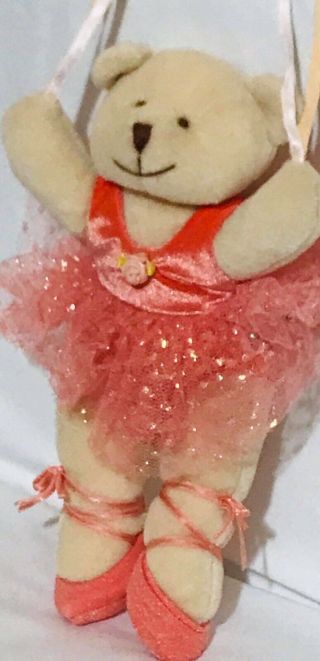 Russ Berrie Ballerina Bear Plush 9” Odette Tu Tu 2