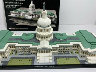 Lego Architecture Us Capitol Building (21030) - Retired - Complete Set - No Box
