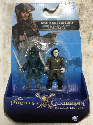 Pirates Of The Caribbean Dead Men Tell No Tales Figure Captain Salazar & Crewman