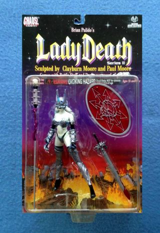 Lady Death Brian Pulido Chaos Comics Clayburn Moore Action Collectibles Figure