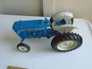 Vintage 1/12 Ertl Ford 4000 Farm Toy Tractor Diecast Blue & Gray