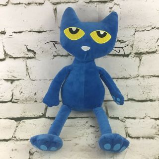 Pete The Cat Plush Blue Cartoon Kitty Stuffed Animal Soft Toy By Kohls Cares