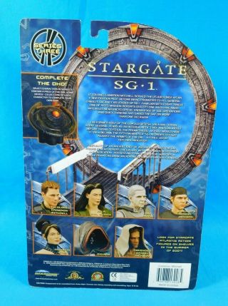 Stargate SG 1 Lt.  Colonel Cameron Mitchell Series Three Diamond Toys 2007 2
